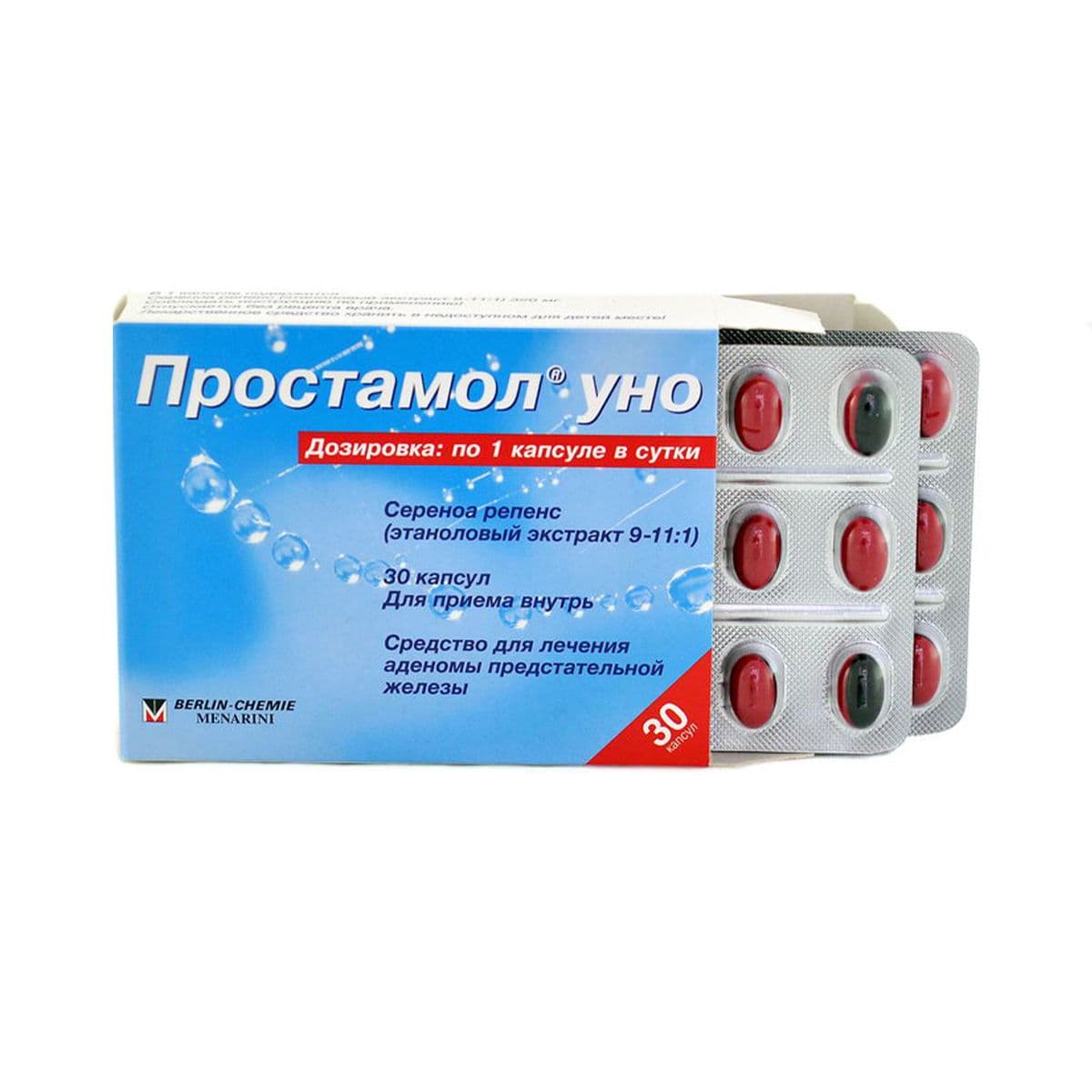 პროსტამოლ უნო - Prostamol Uno 320მგ. 30 კაფსულა