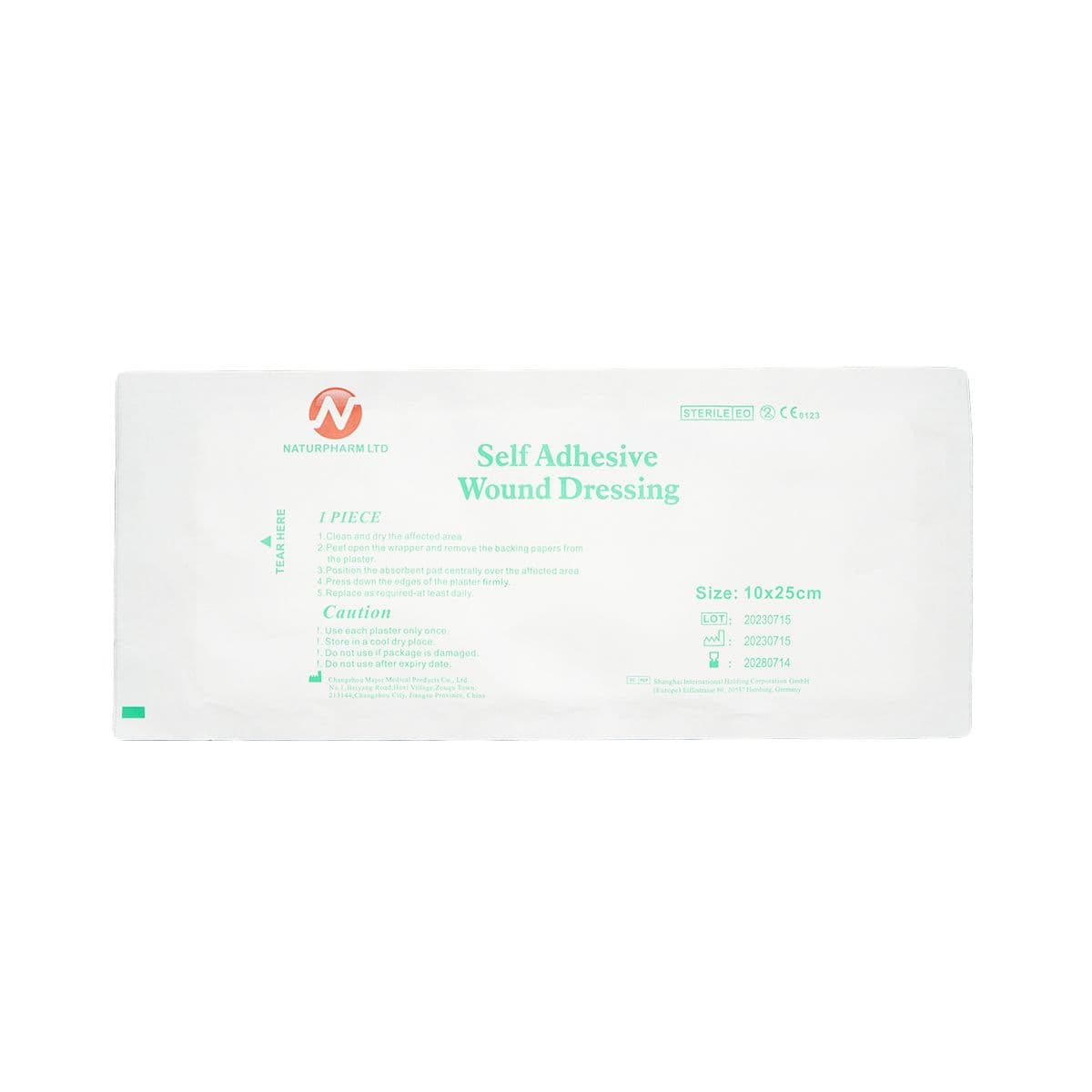 ლეიკო ჭრილობის საფენი 10სმx25სმ