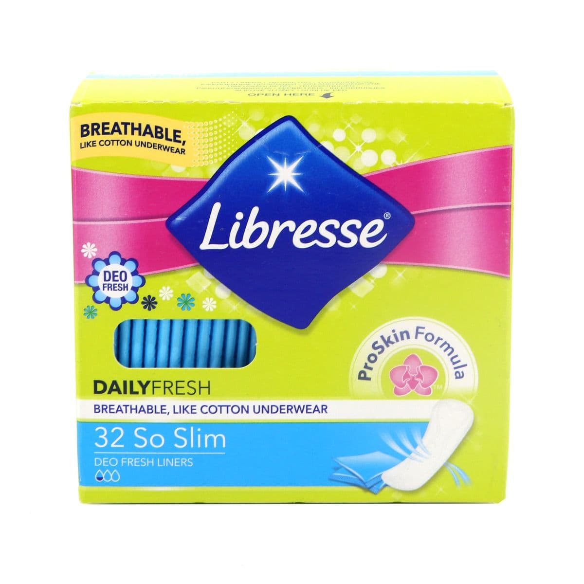 ქალის ყოველდღიური საფენი So Slim 32 ცალი 8887 ლიბრესი - Libresse