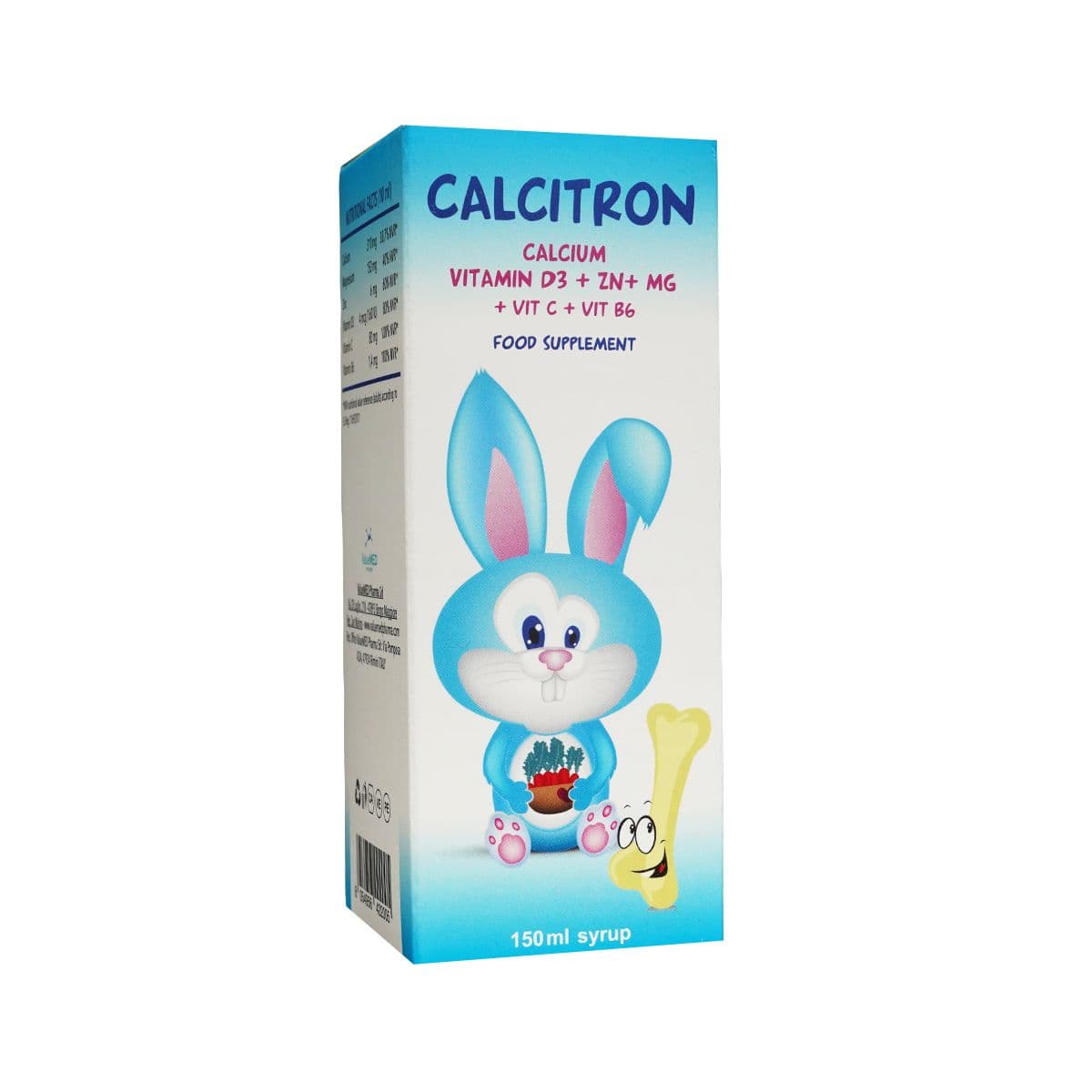 კალციტრონი  - Calcitron სიროფი 150მლ