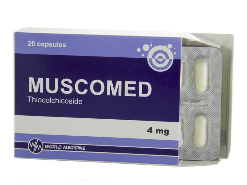 მუსკომედი - Muscomed 4მგ 20 კაფსულა