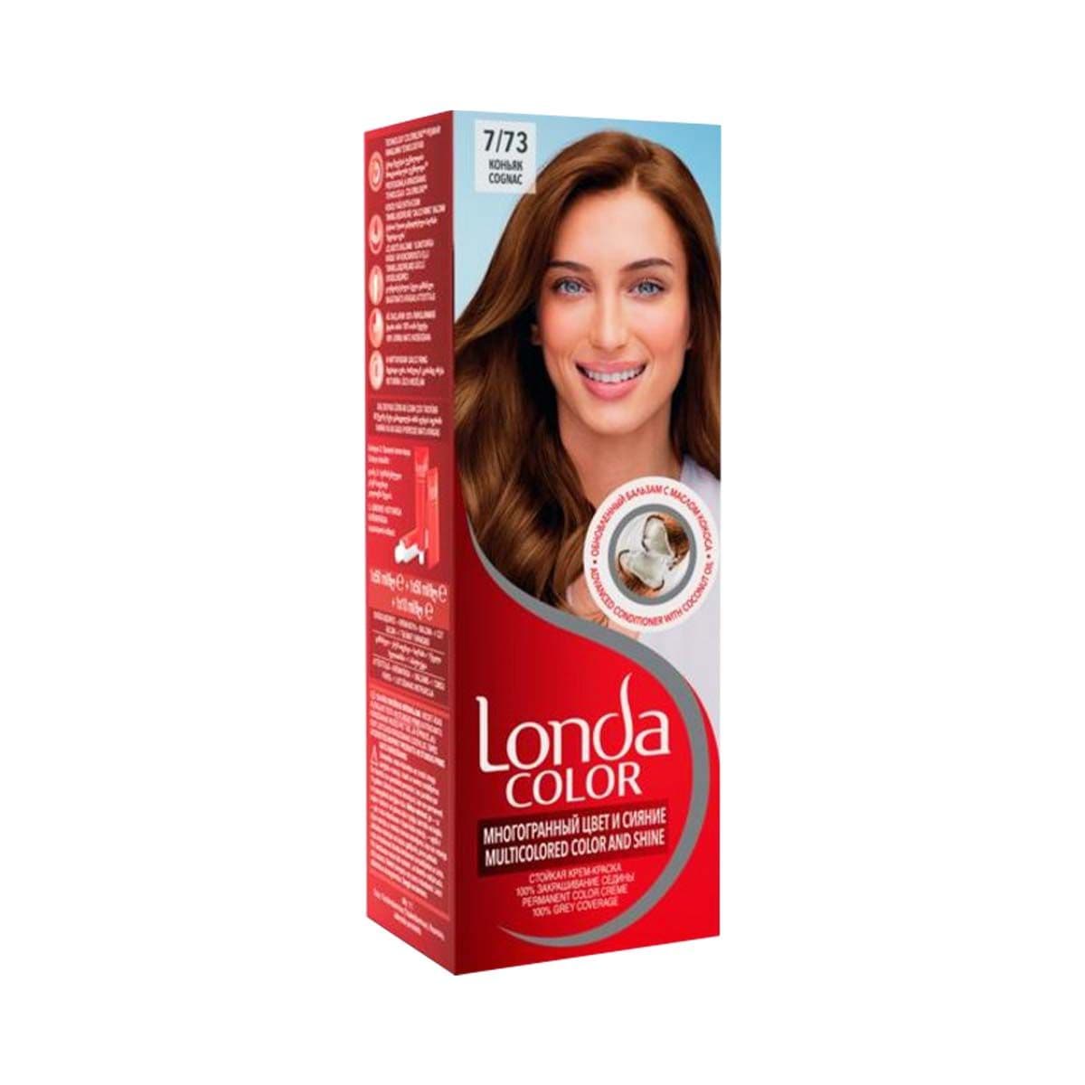 თმის საღებავი კონიაკი 7/73 4366/6786 ლონდა - Londa