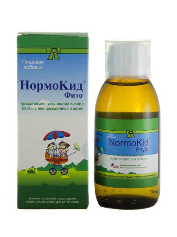 ნორმოკიდი - Normokid ფიტო სიროფი 150მლ