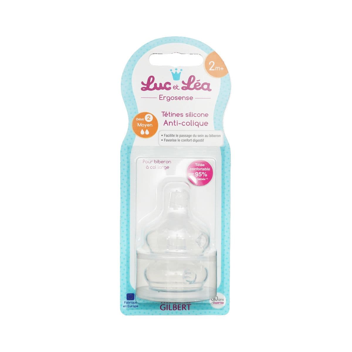 საწოვარა AC საშუალო ნაკადით 2+ N2 5066 ლუქ ეთ ლეა - Luc et Léa