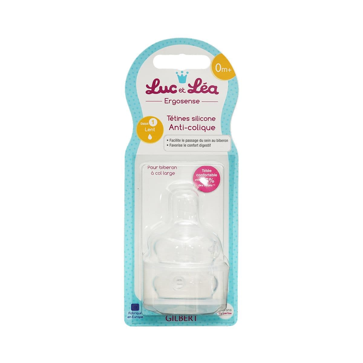 საწოვარა AC ნელი ნაკადით 0+ N2 5065 ლუქ ეთ ლეა - Luc et Léa