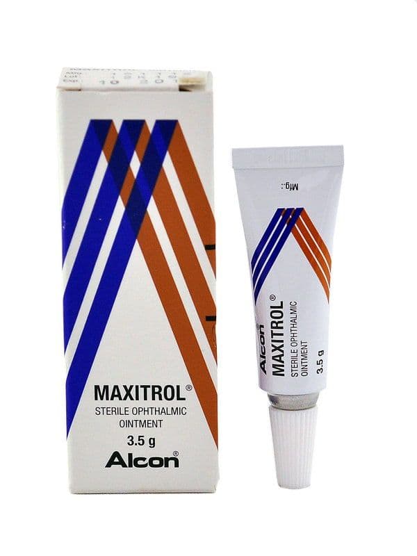 მაქსიტროლი - Maxitrol 3.5 თვალის მალამო