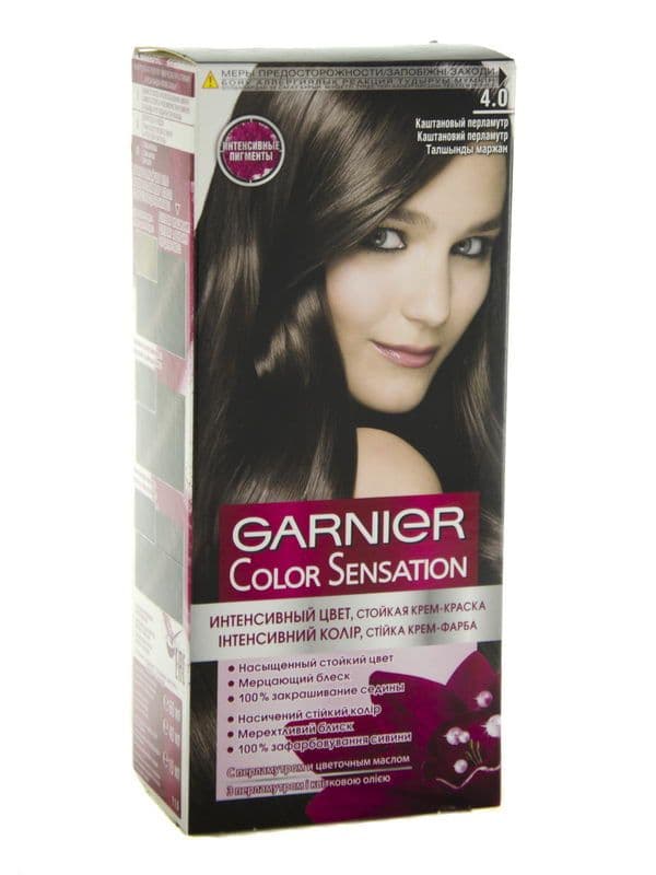 თმის საღებავი Color Sensation N4.0 გარნიე - Garnier