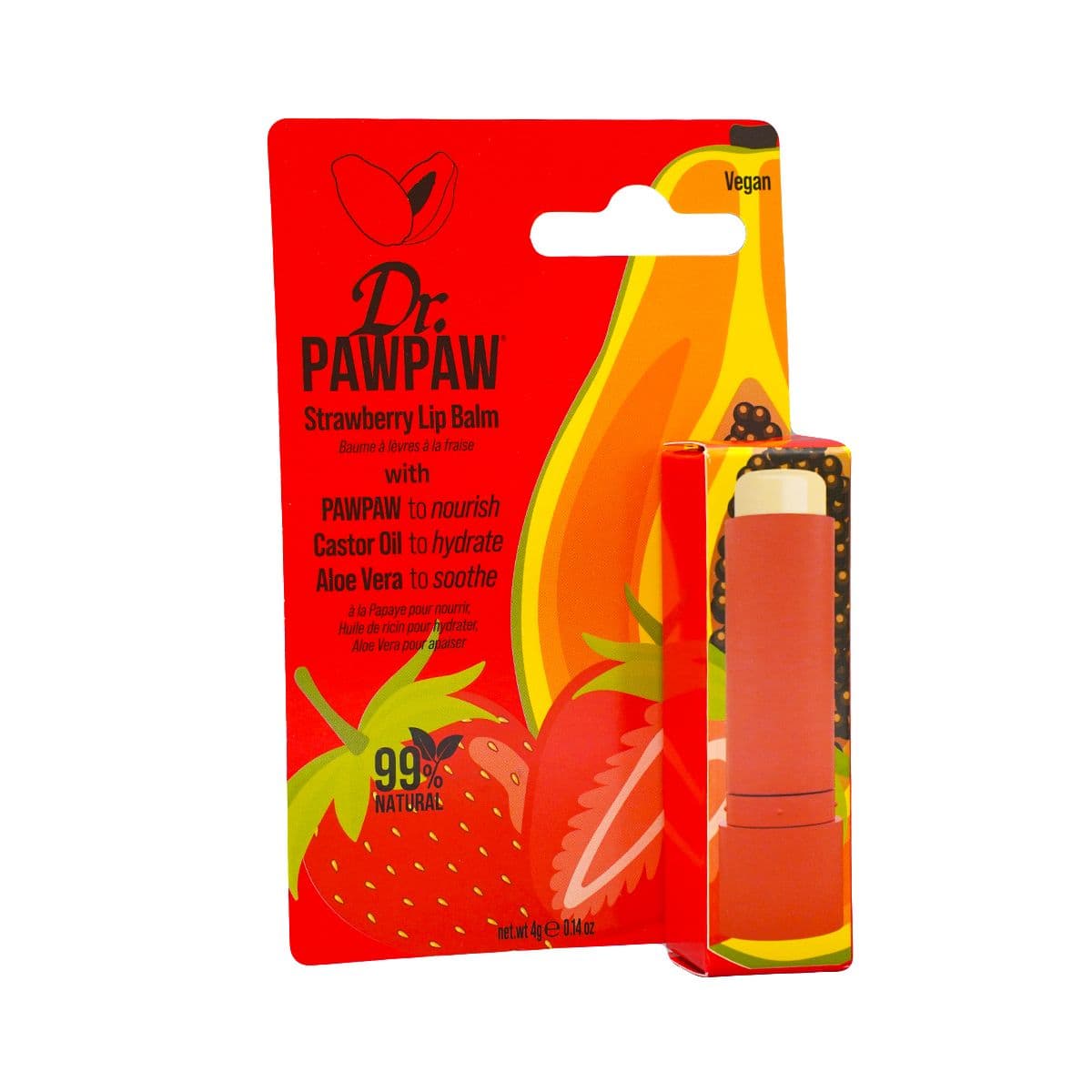 ტუჩის ბალზამი Strawberry Stick 3648 დოქტორ პაუ პაუ - Dr. Pawpaw