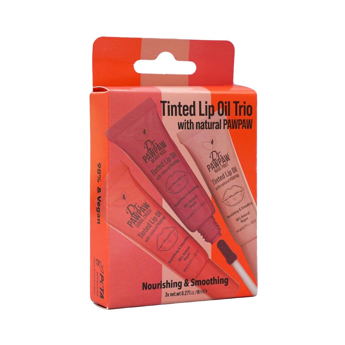 ტუჩის ზეთის ნაკრები შეფერილი 3105 დოქტორ პაუ პაუ - Dr. Pawpaw