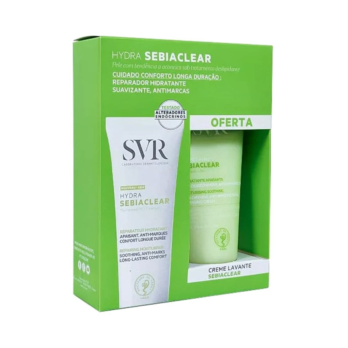 სასაჩუქრე ნაკრები Sebium ჰიდრა და CR დასაბანი 55 მლ 4867 ესვიერი - SVR