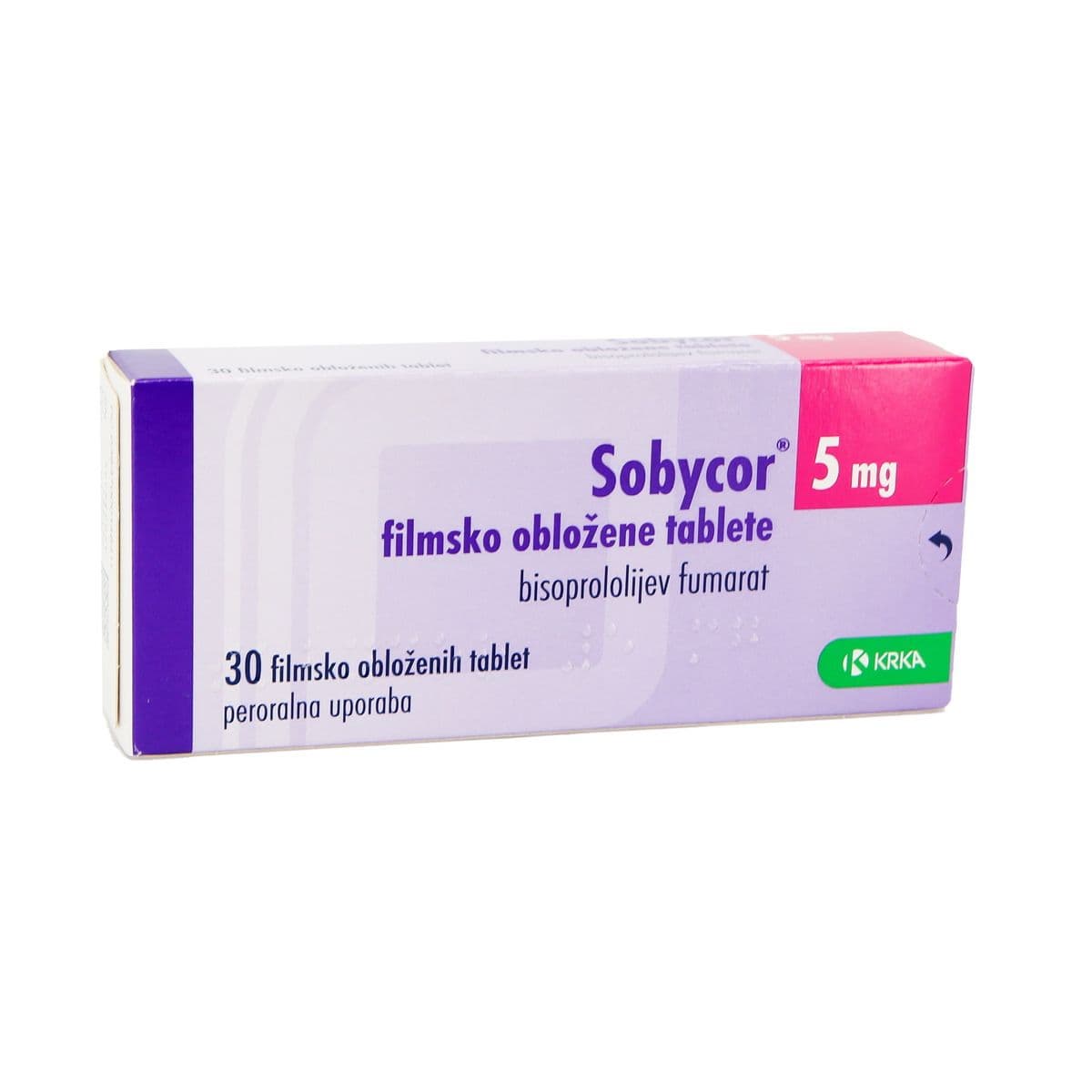 სობიკორი - Sobycor 5მგ 30 ტაბლეტი