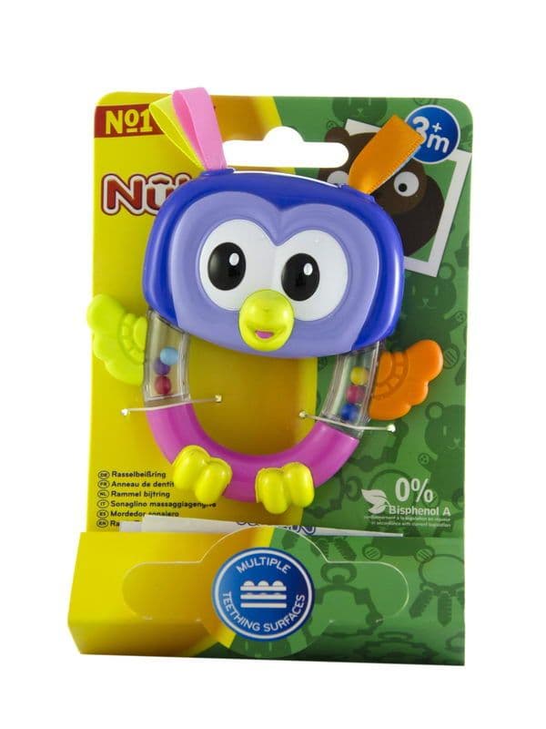 სათამაშო საჩხაკუნო ნუბი - Nuby