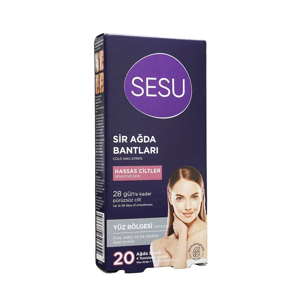 დეპილაციის სტრიპი სახისთვის 3374 სესუ - Sesu