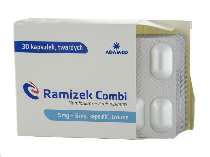 რამიზეკ კომბი - Ramizekcombi 5/5მგ 30 კაფსულა