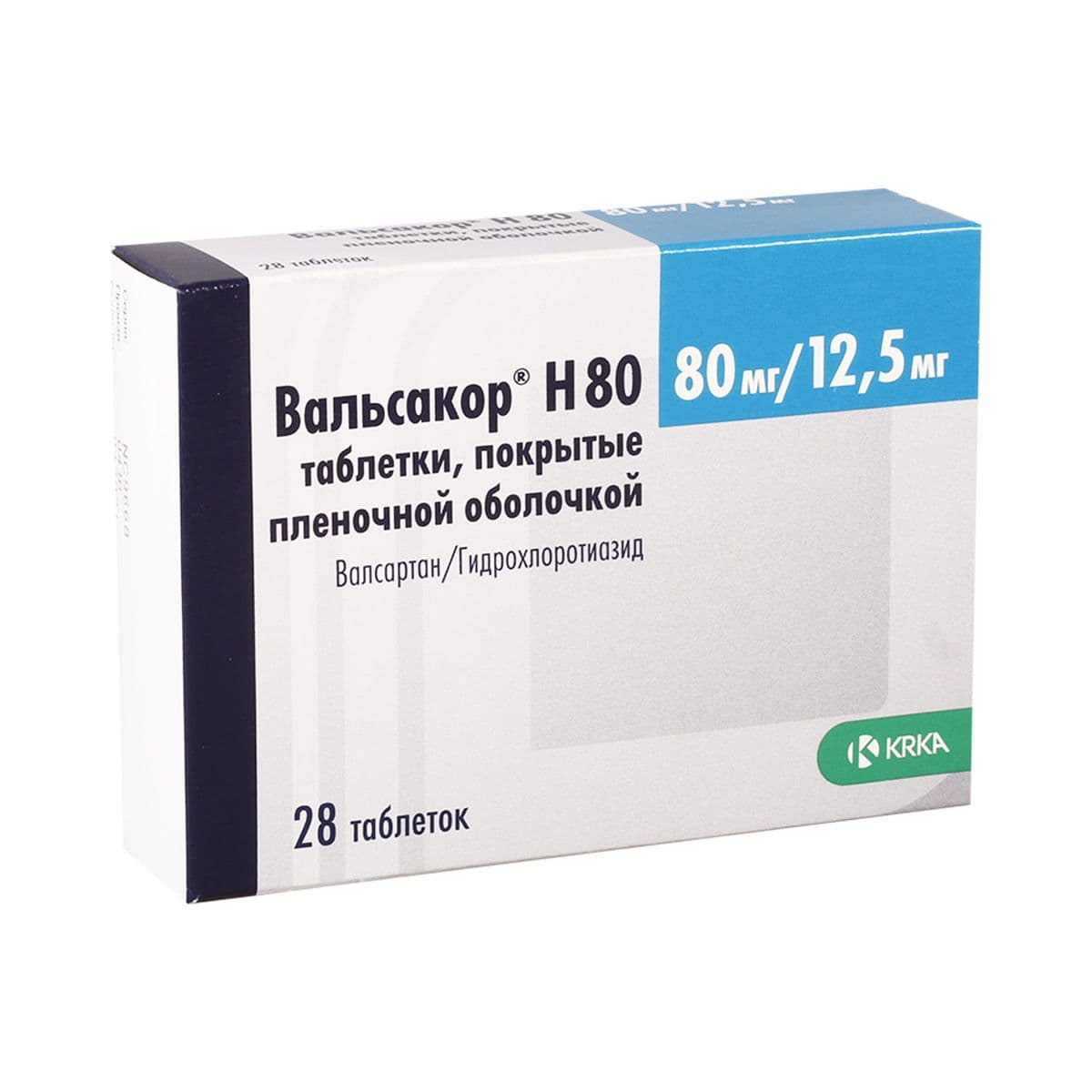 ვალსაკორი H - Valsakor H 80/12.5მგ 28 ტაბლეტი