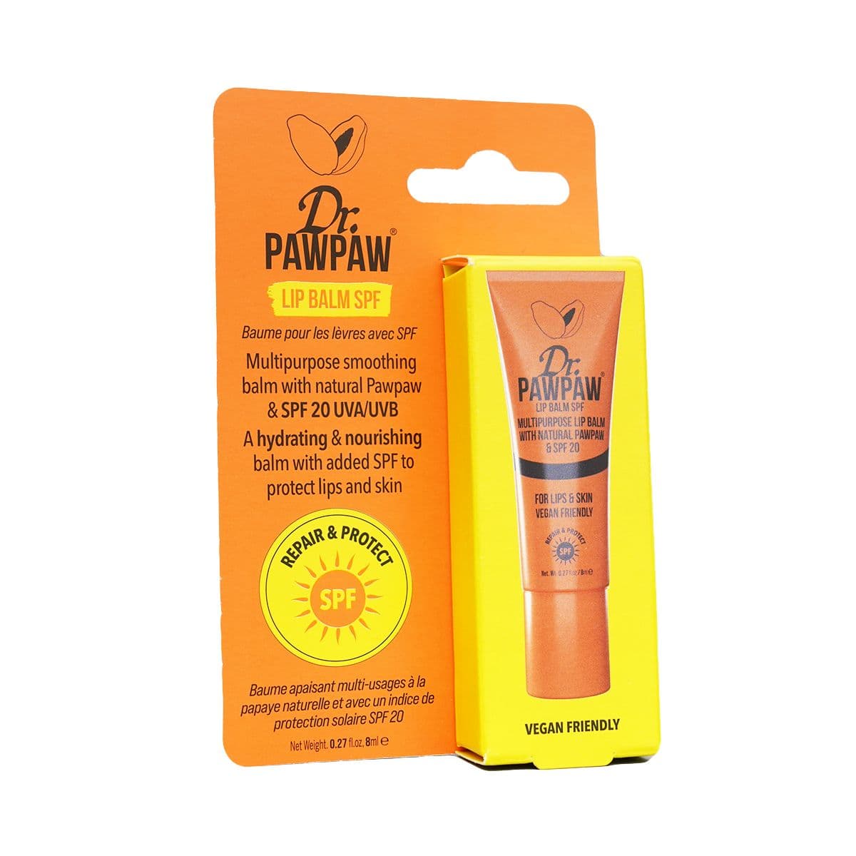 ტუჩის ბალმი Rep and Spf 8 მლ 8432 დოქტორ პაუ პაუ - Dr. Pawpaw