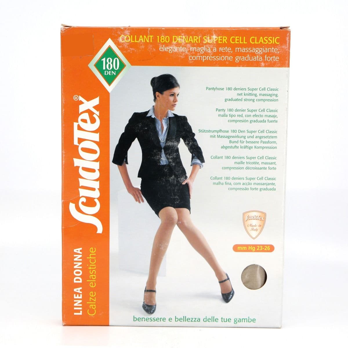 ანტივარიკოზული კოლგოტი კრემისფერი L 2845 სკუდოტექსი - Scudotex