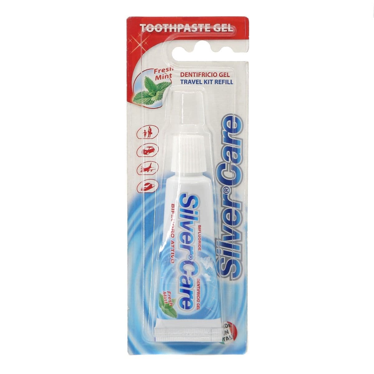 კბილის პასტა ფტორით 20მლ 1401 სილვერქეა - Silver Care