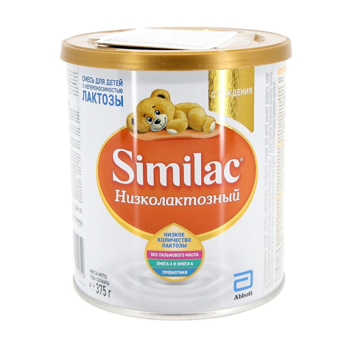 რძის ნაზავი დაბალლაქტოზიანი 375გ 4952 სიმილაკი - Similac