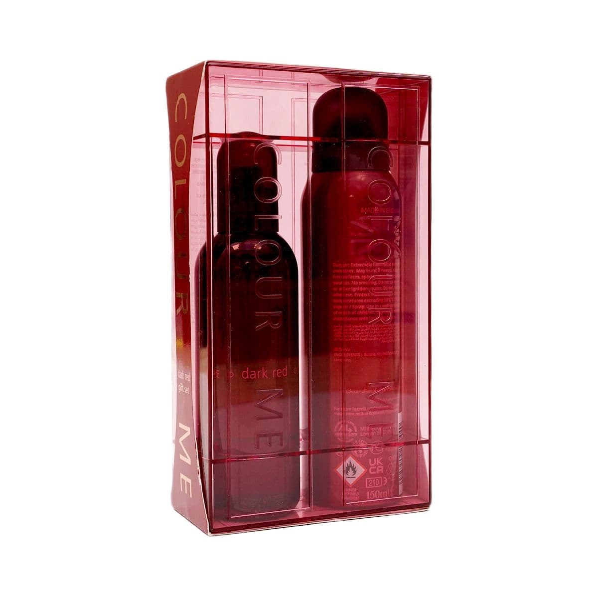 ნაკრები COLOUR ME DARK RED 100-150 მლ 3857 მილტონი - Milton