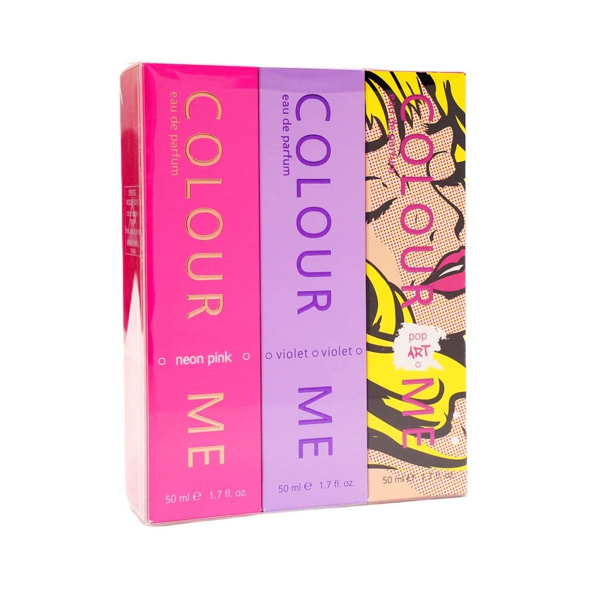 ნაკრები Neon Pink Violet Pop Art 50 მლ 2188 მილტონი - Milton