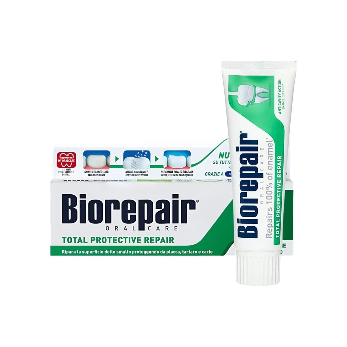 კბილის პასტა სრული აღდგენა 75 მლ 8429 ბიორეპაირი - Biorepair