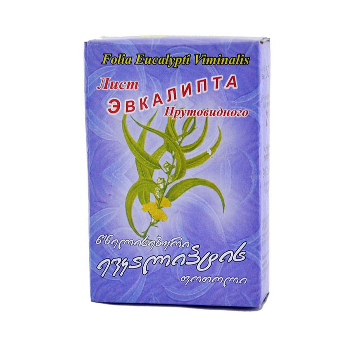 ევკალიპტის ფოთოლი - Folia Eucalypti 50გ