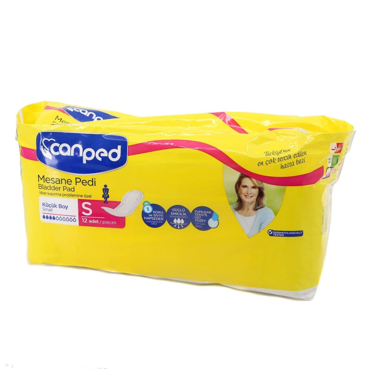 ქალის უროლოგიური საფენი S 12 ცალი 0553 ქანპედი - Canped