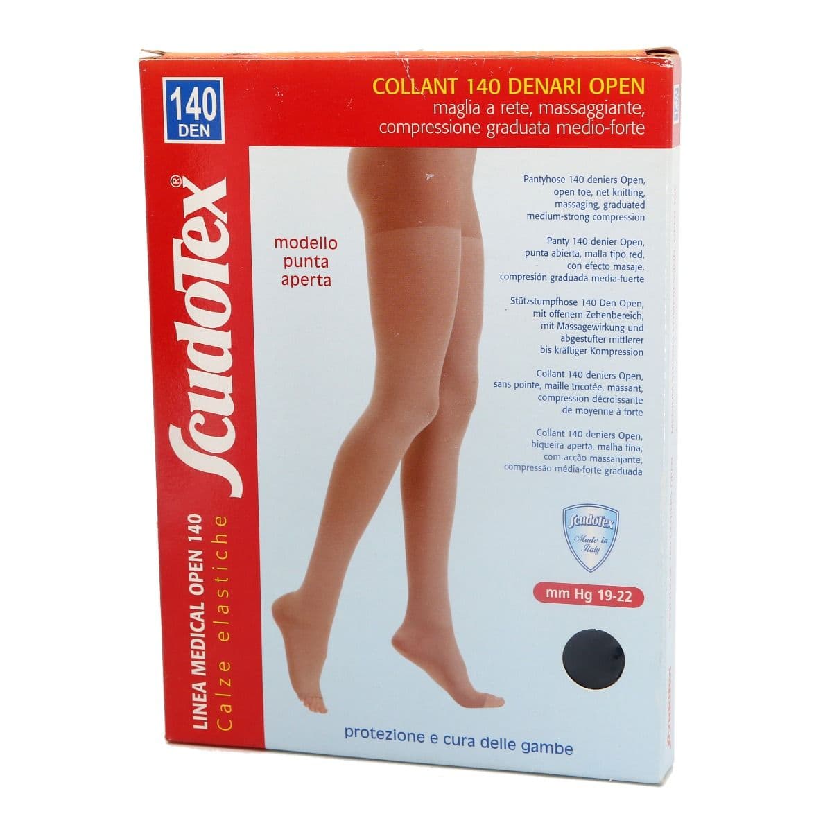 ანტივარიკოზული კოლგოტი I კომპრესია შავი XL 3944 სკუდოტექსი - Scudotex