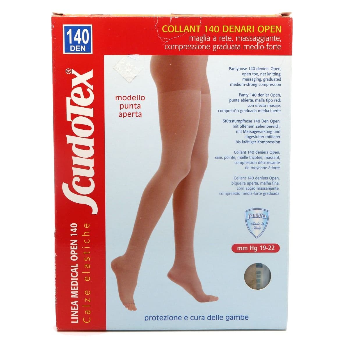 ანტივარიკოზული კოლგოტი I კომპრესია კრემისფერი S 3807 სკუდოტექსი - Scudotex