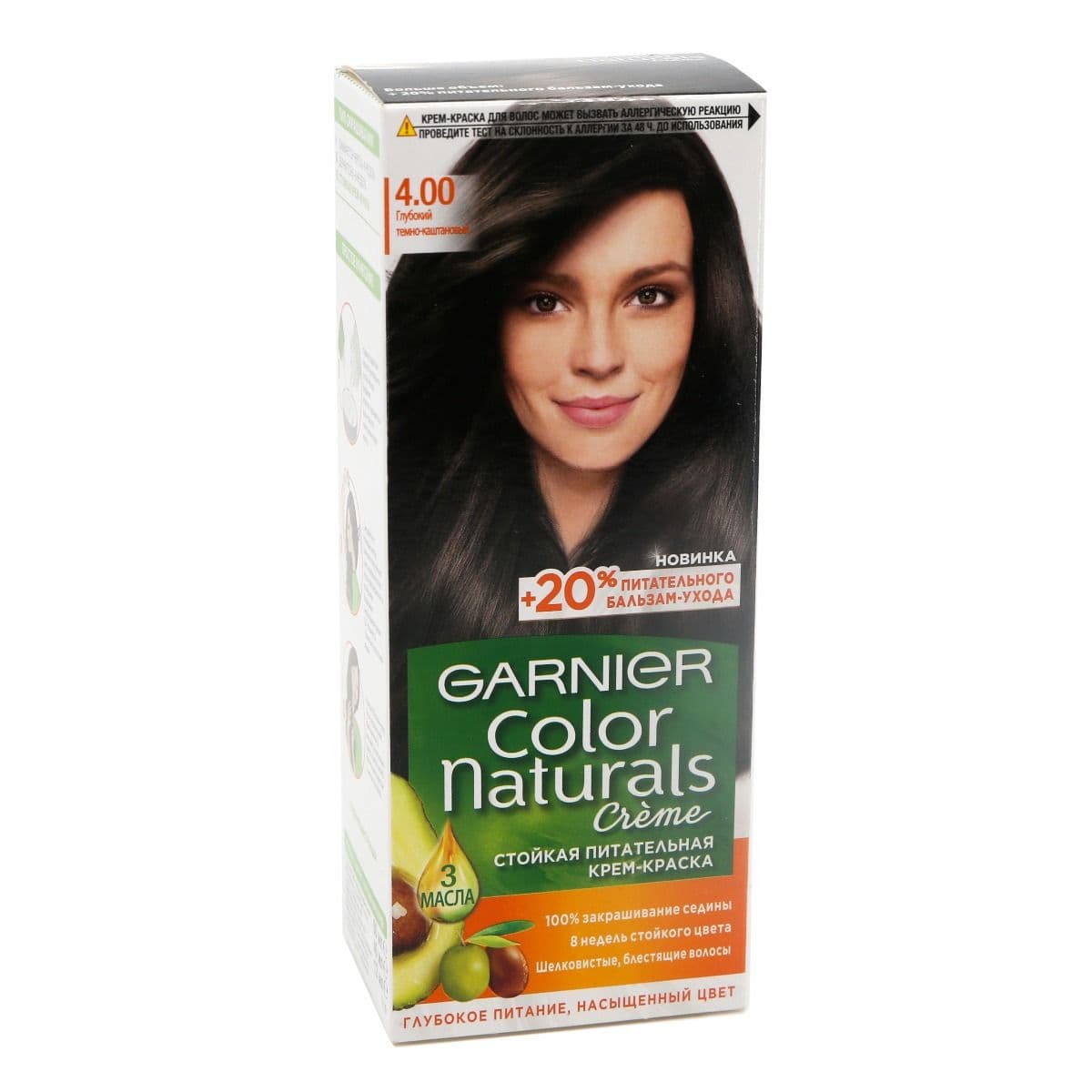 თმის საღებავი Color Natural N4.0 1784 გარნიე - Garnier