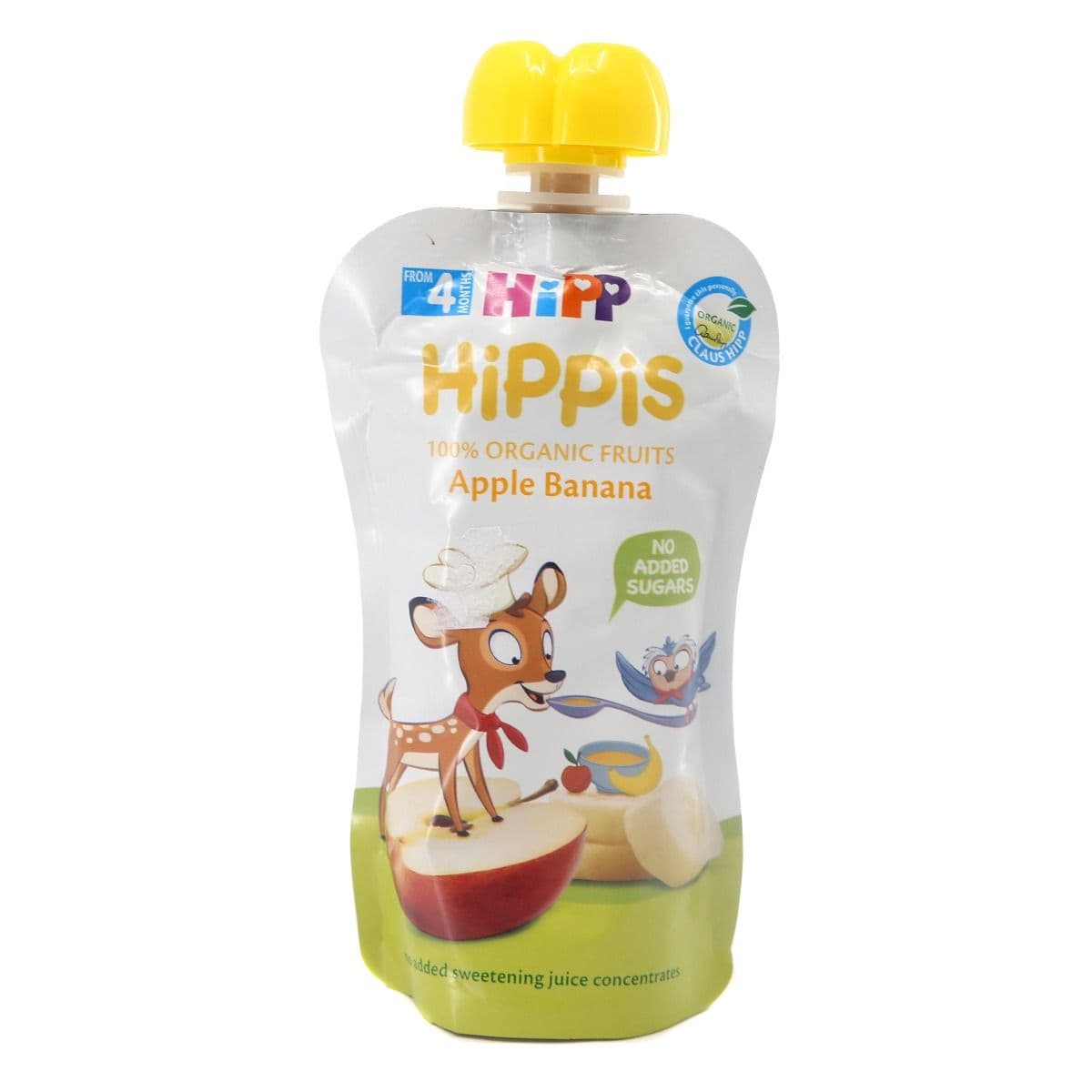 ვაშლის ბანანის პიურე 4თვიდან 3711 ჰიპი - HIPP