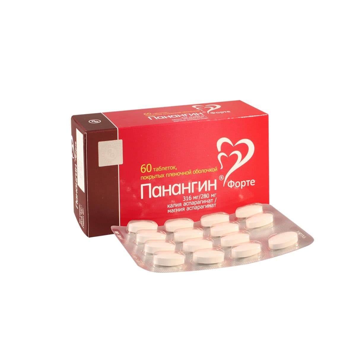 პანანგინი ფორტე - Panangin Forte 60 ტაბლეტი