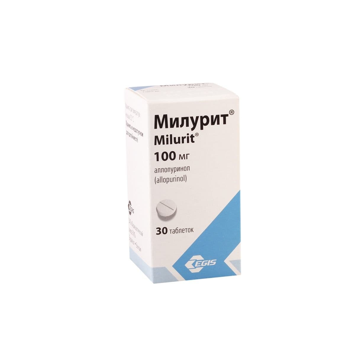 მილურიტი - Milurit ტაბ. 100მგ 30 ტაბლეტი