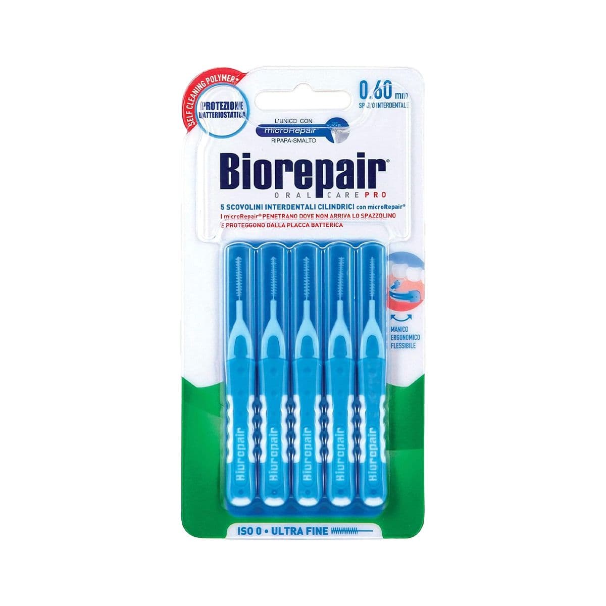 კბილთაშუა ჯაგრისი 0.60მმ 5 ცალი 8305 ბიორეპაირი - Biorepair