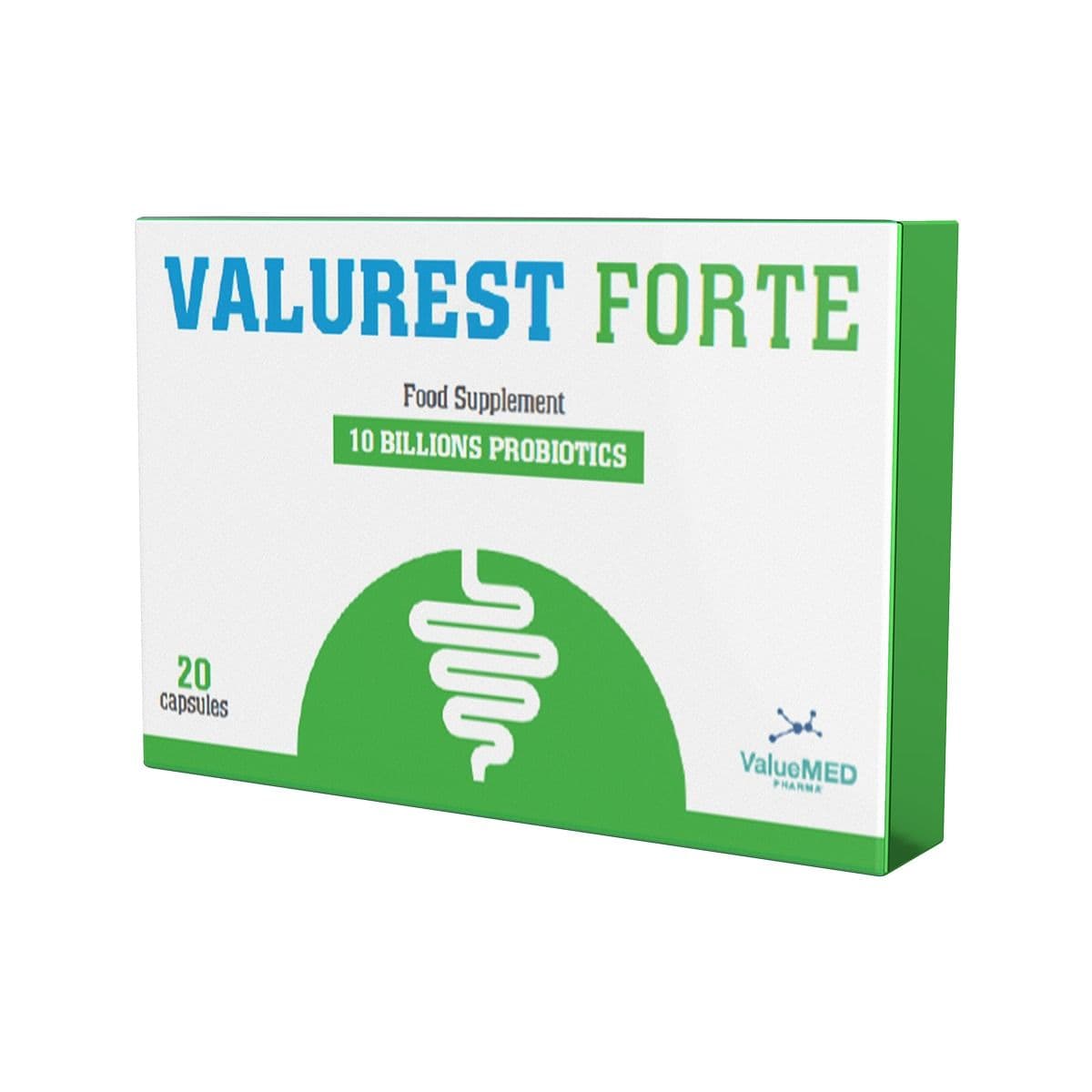 ვალურესტი ფორტე - Valurest Forte 20 კაფსულა