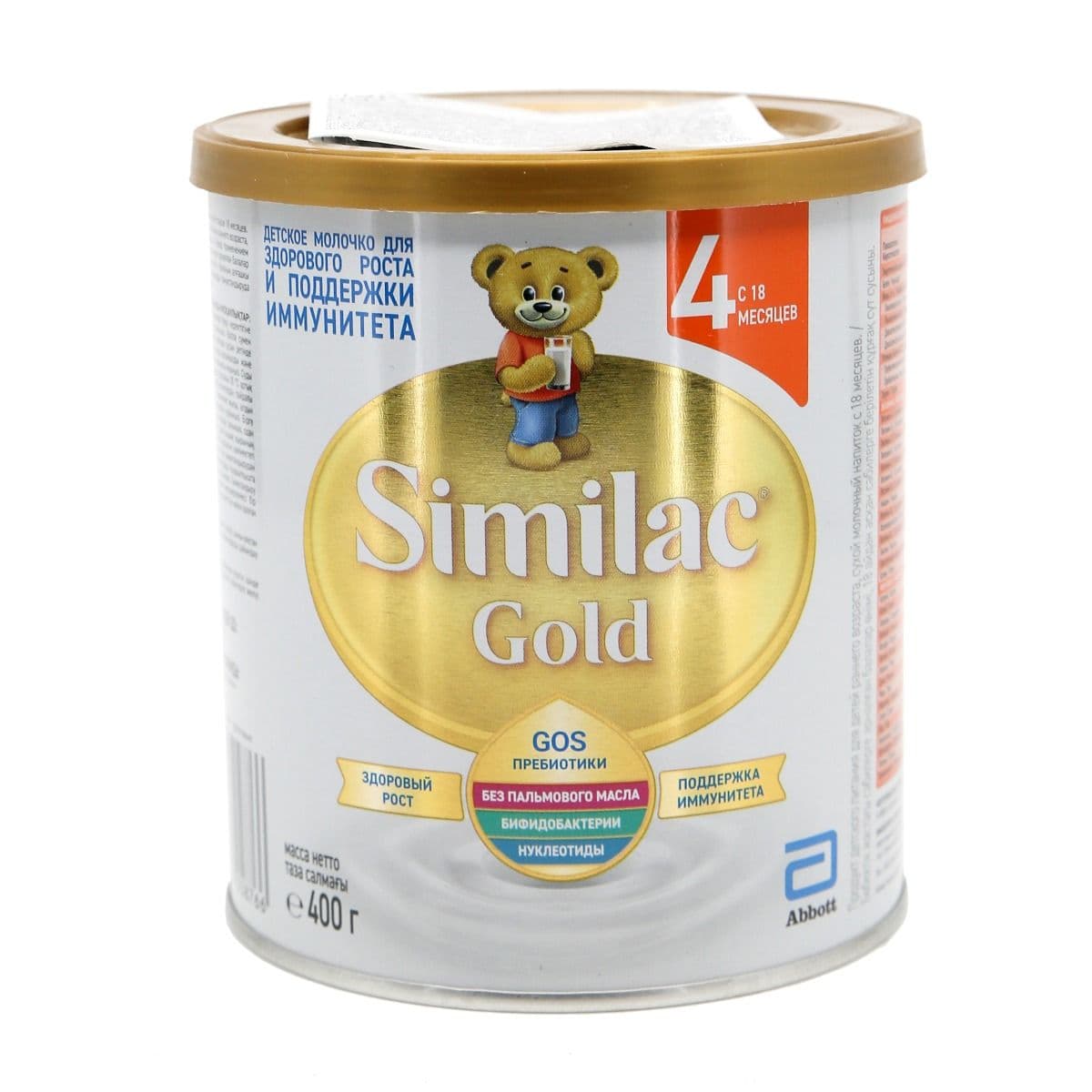 რძის ნაზავი გოლდი 4 400გ 8766 სიმილაკი - Similac
