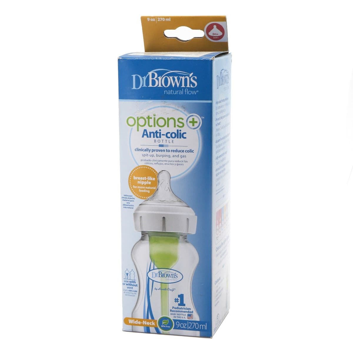 ბოთლი პლასტმასის 1818 დოქტორ ბრაუნი - DrBrowns