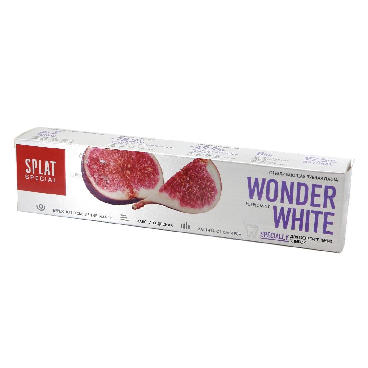 კბილის პასტა Wonder White 75მლ 9821 სპლატი - Splat