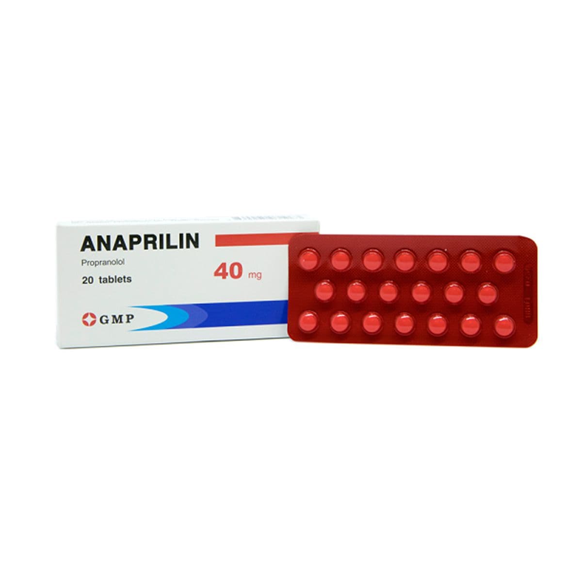 ანაპრილინი - Anaprilin 0.04 გრამიანი 20 ტაბლეტი