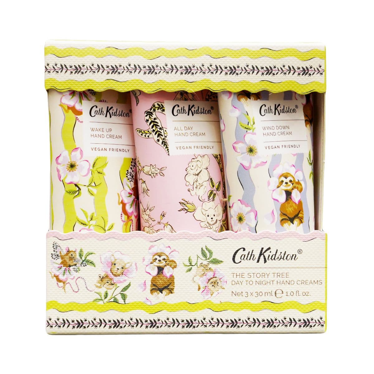 ხელის კრემის რუტინა 30მლ 3 ცალი Cath Kidston 8142 ჰესკოტი და აივორი - Heathcote & Ivory