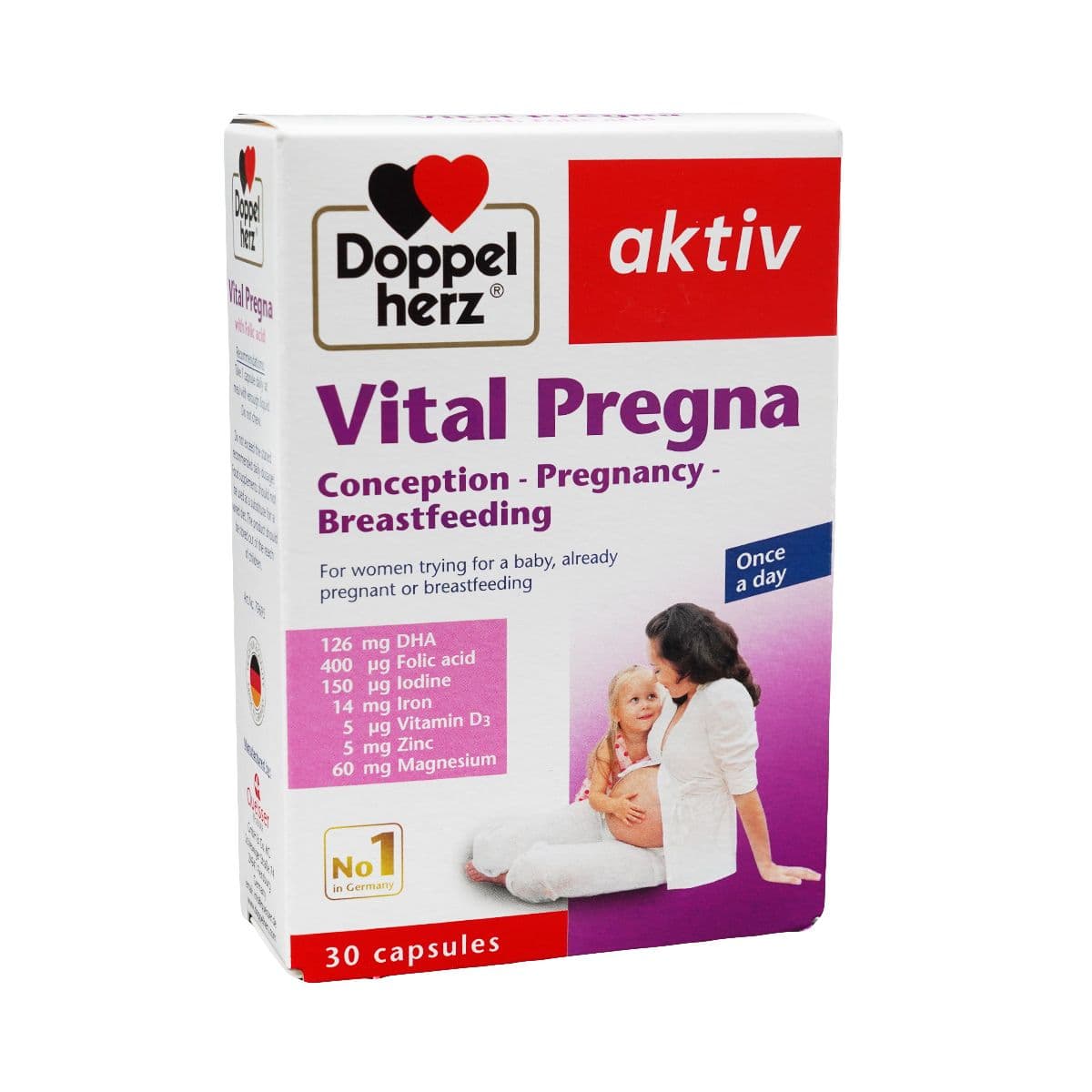 პრეგნა ვიტლ 30 კაფსულა დოპელჰერცი - Doppelherz