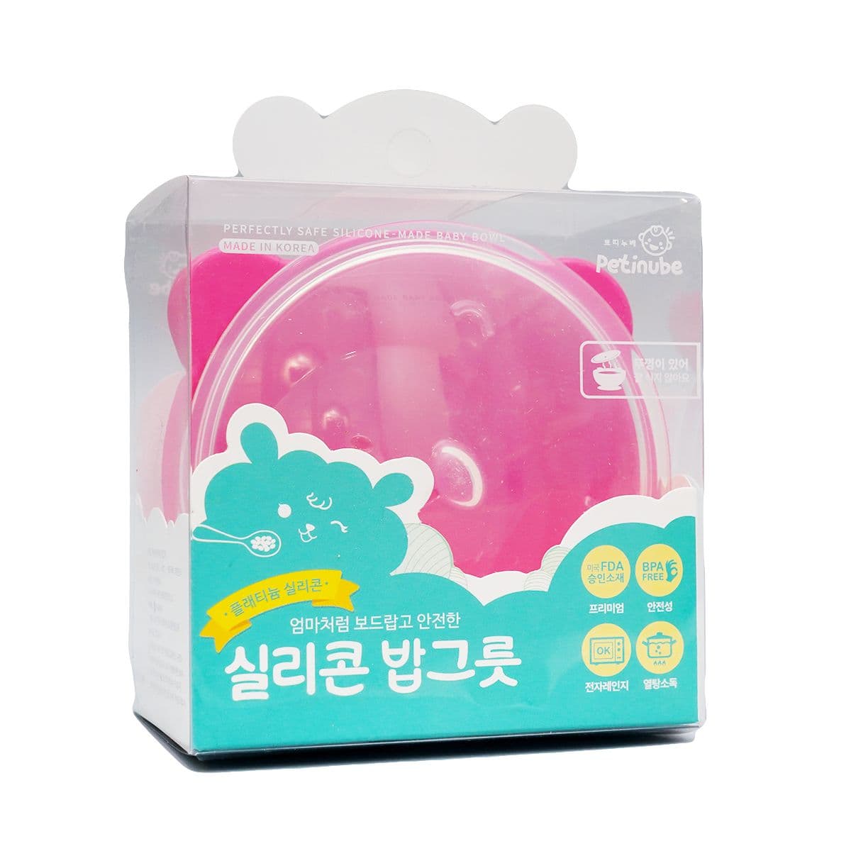 სილიკონის ჯამი ვარდისფერი  8562 პეტინუბი - Petinube