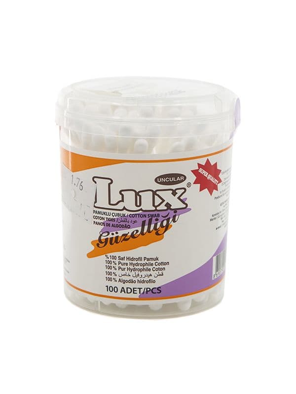 ყურის ჩხირი 100 ცალი 1015 ლუქსი - Lux