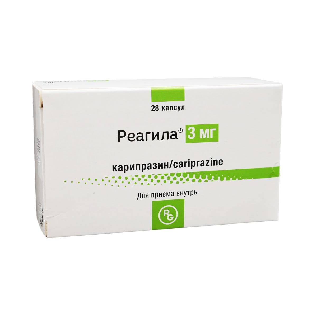რეაგილა - Reagila 3მგ 28 კაფსულა