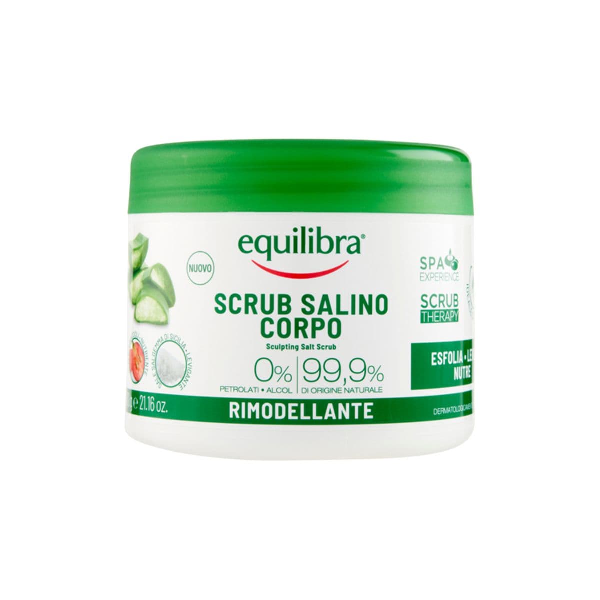 ტანის სკრაბი Aloe 600 გ 6501 ექვილიბრა - Equilibra