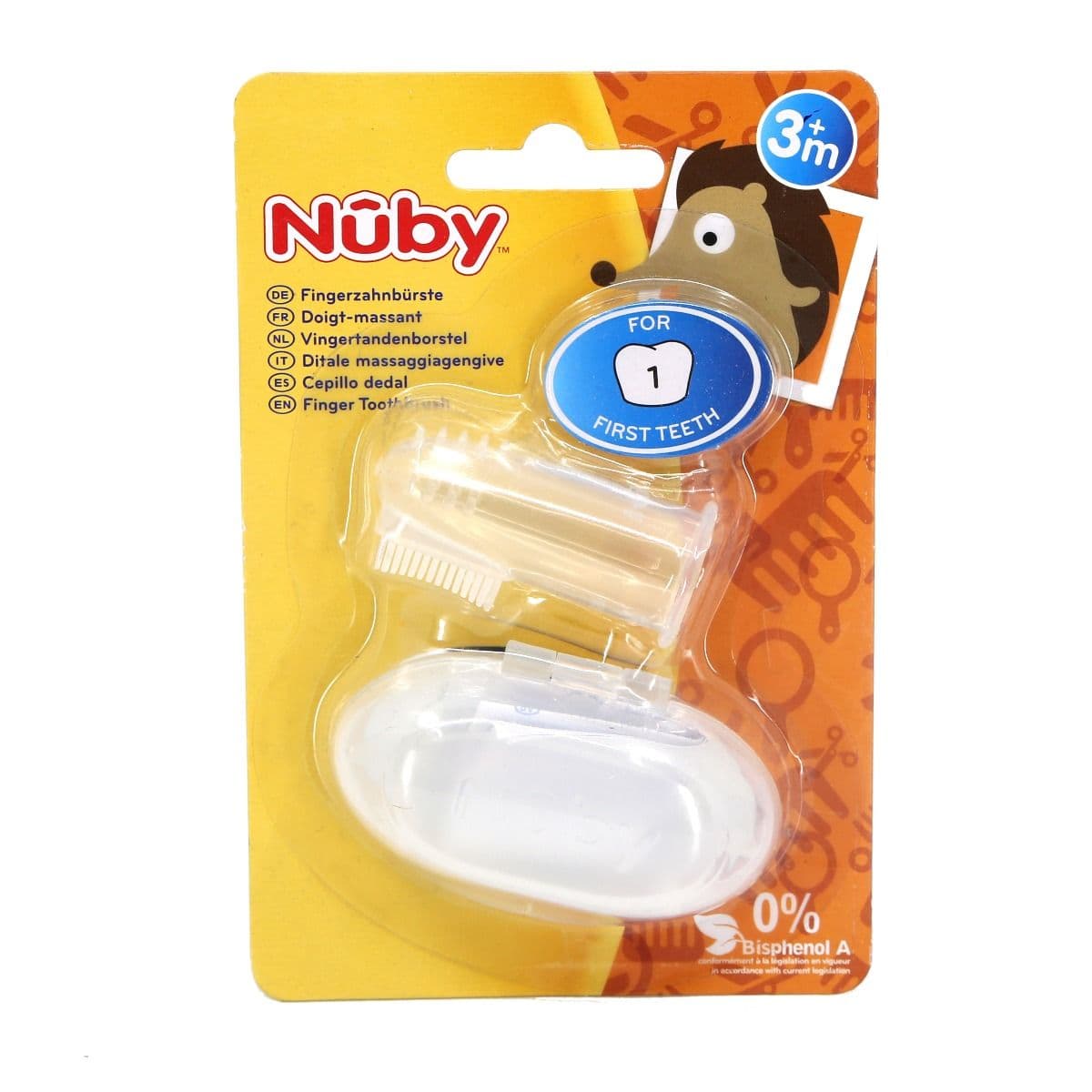 კბილის მასაჟორი სილიკონის 730 ნუბი - Nuby