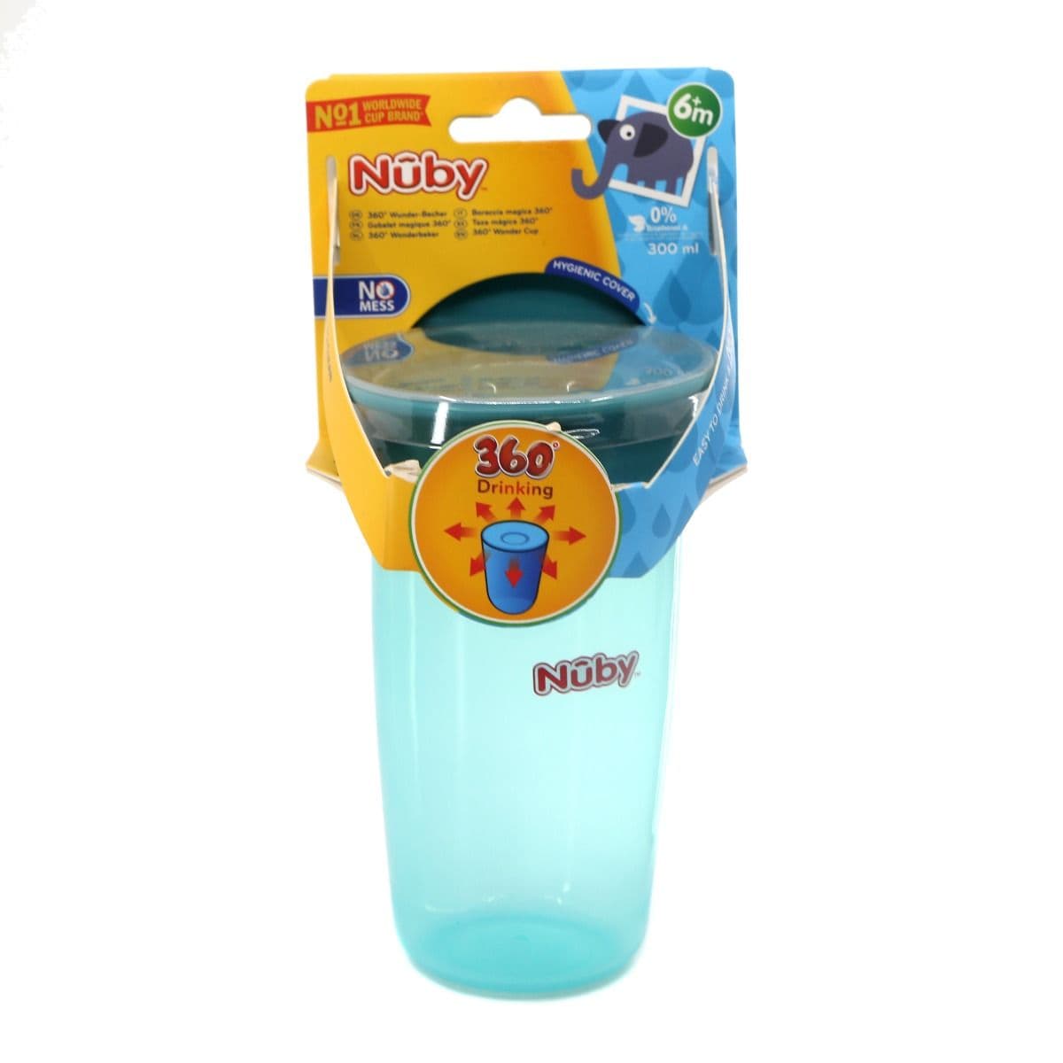 ჭიქა SPOUT CUP 240მლ 4003 ნუბი - Nuby