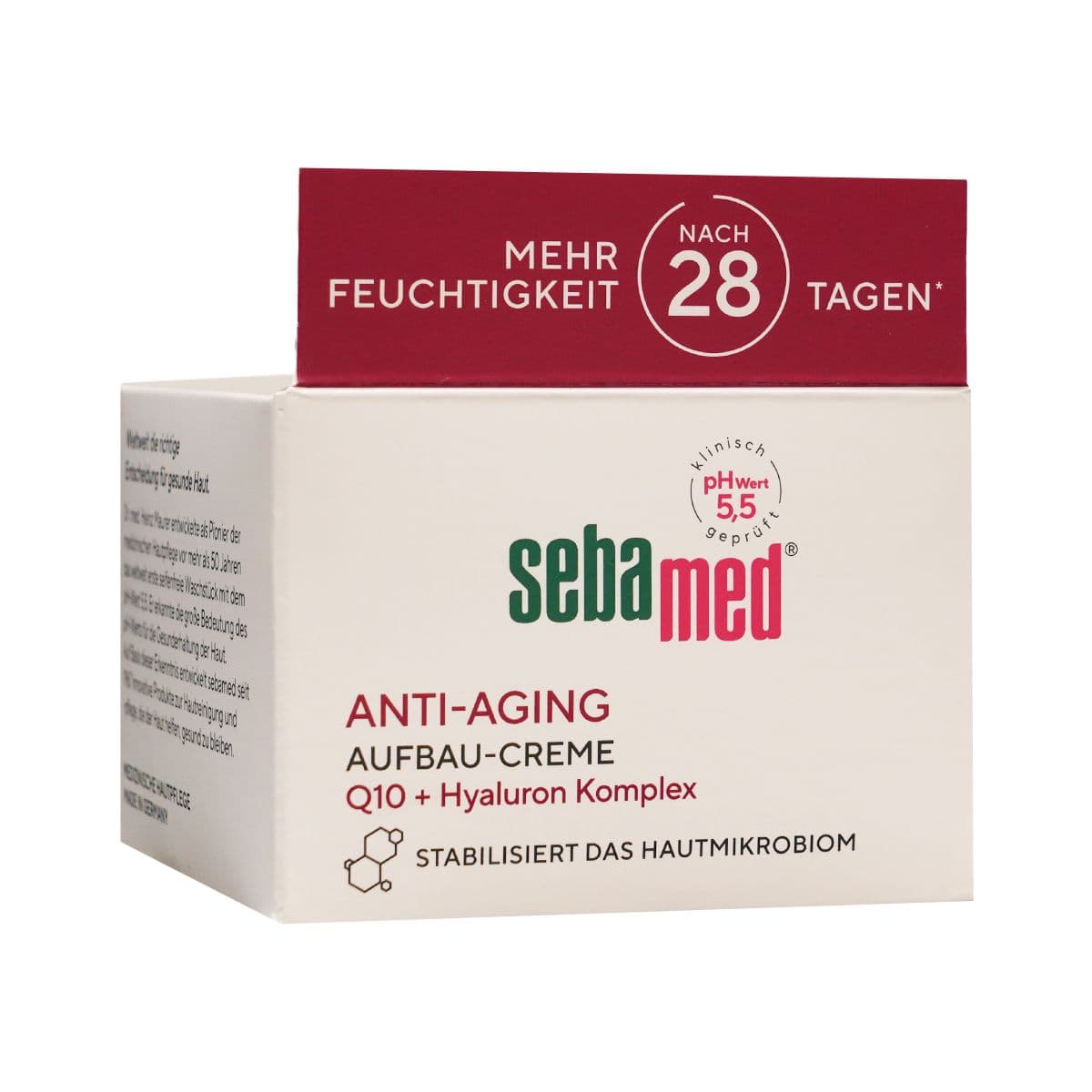 ნაოჭების საწინააღმდეგო სახის კრემი Q10 7717 სებამედი - Sebamed