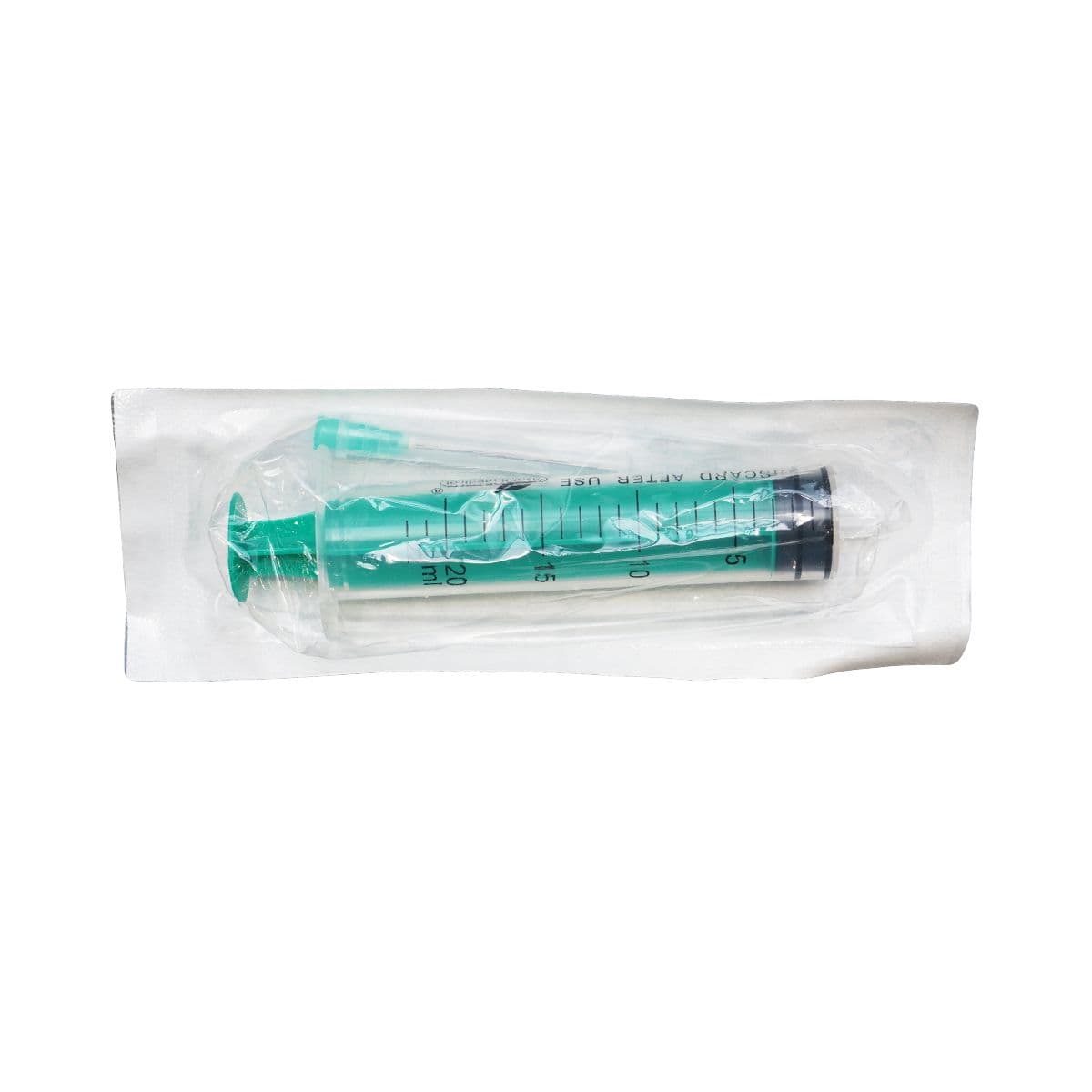 შპრიცი ერთჯერადი რეზინის დგუშით 20მლ